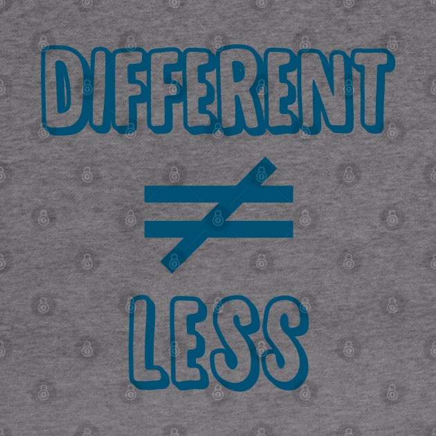 Different is not equal to Less by giovanniiiii